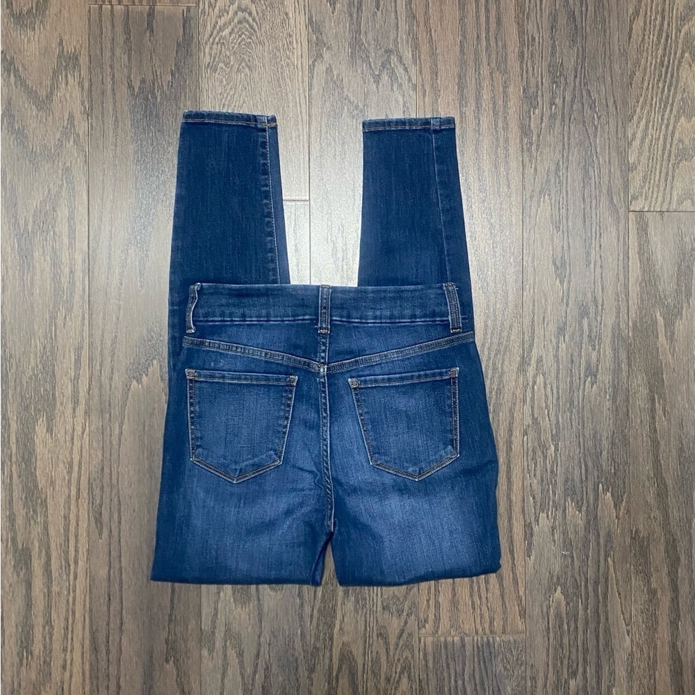 Wax Jean Women's Skinny Jeans in Deep Blue - Picture 8 of 11